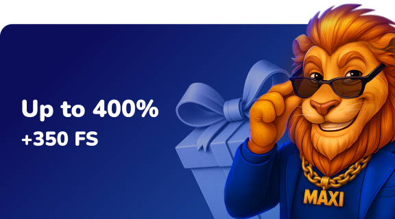 MaxiSpin welkomstbonus tot €1.500 plus 250 free spins
